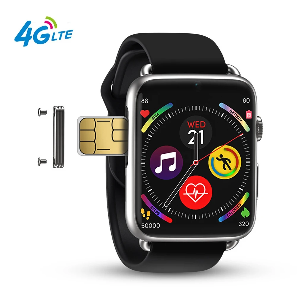 

3GB+32GB GPS WIFI 4G Smart Watch 1.88 Inch Touch Screen Heart Rate Waterproof Android 7.1 Smartwatch