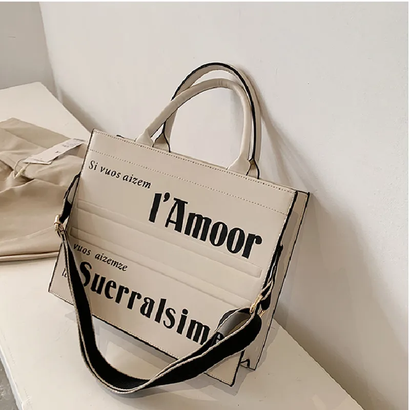 

Casual Letter Bag for Women Luxury Handbags Women Bags 2021 New Fashion Larger Capacity Purse and Handbags Channels Handbags Cc