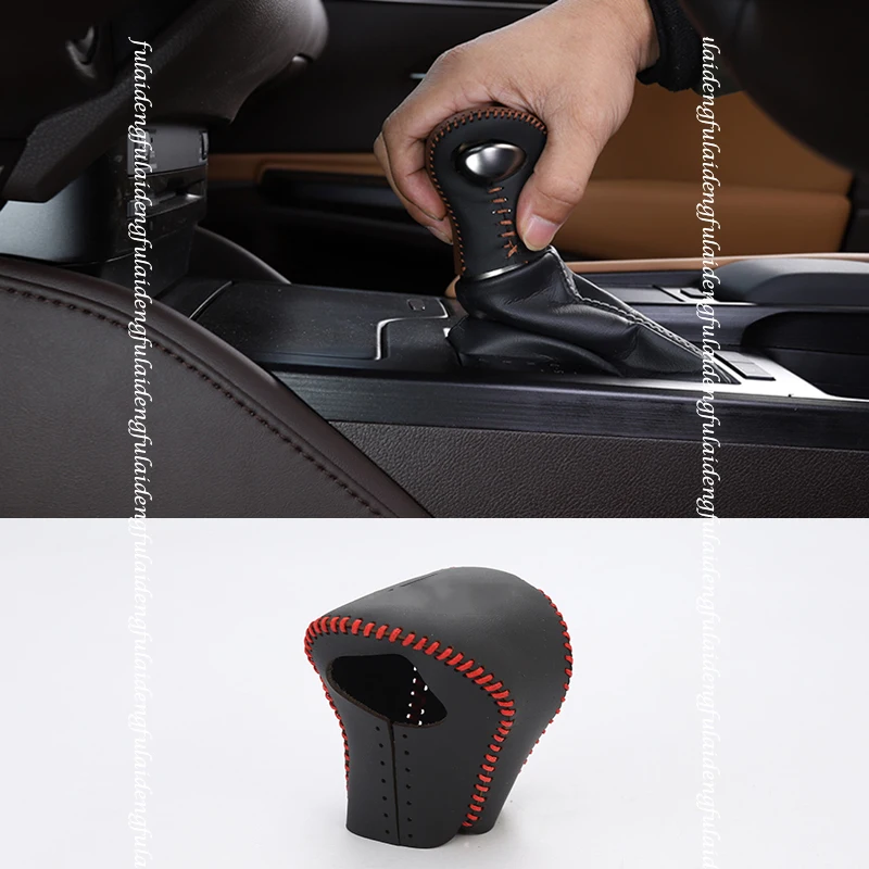 

For Lexus ES350 ES300H 2018-2020 Gear Shift Lever Knob Cover Shell Trim cover Leather Moulding Car accessories