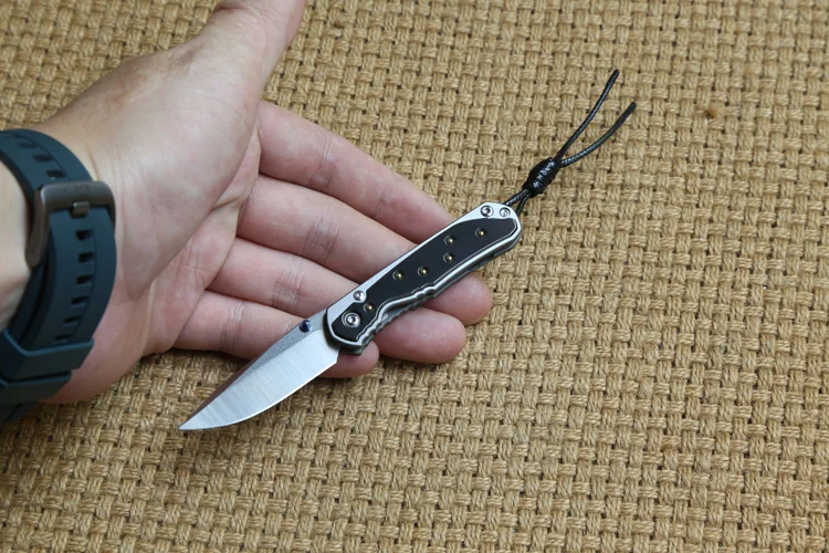 Кевин Джон мини маленький Sebenza 21 складной нож шарикоподшипник M390 лезвие TC4 Ручка Кемпинг Открытый карманный нож фрукты EDC инструменты