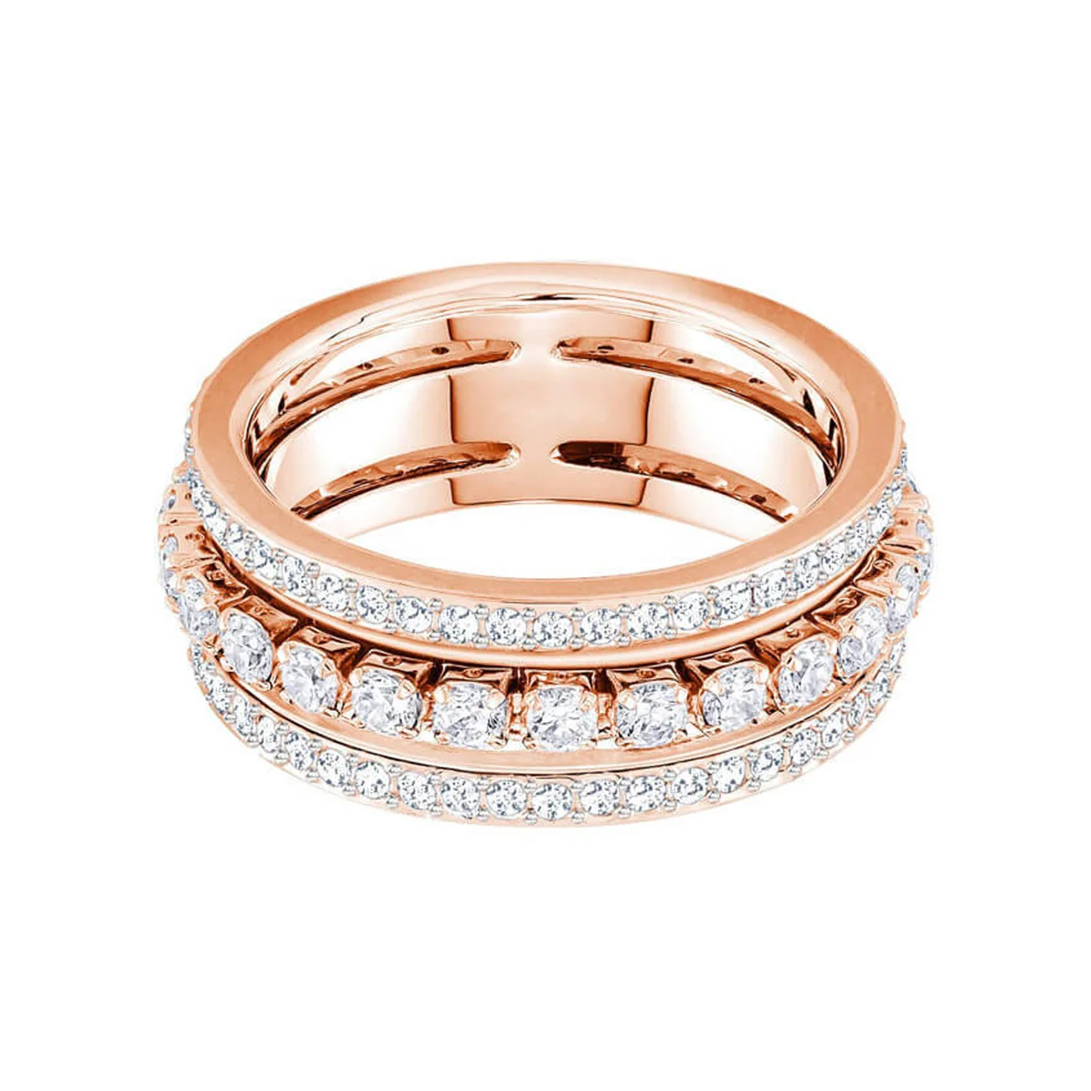 

SHLUOYI High quality SWA women's double Pendant Necklace Charm Fashion Jewelry