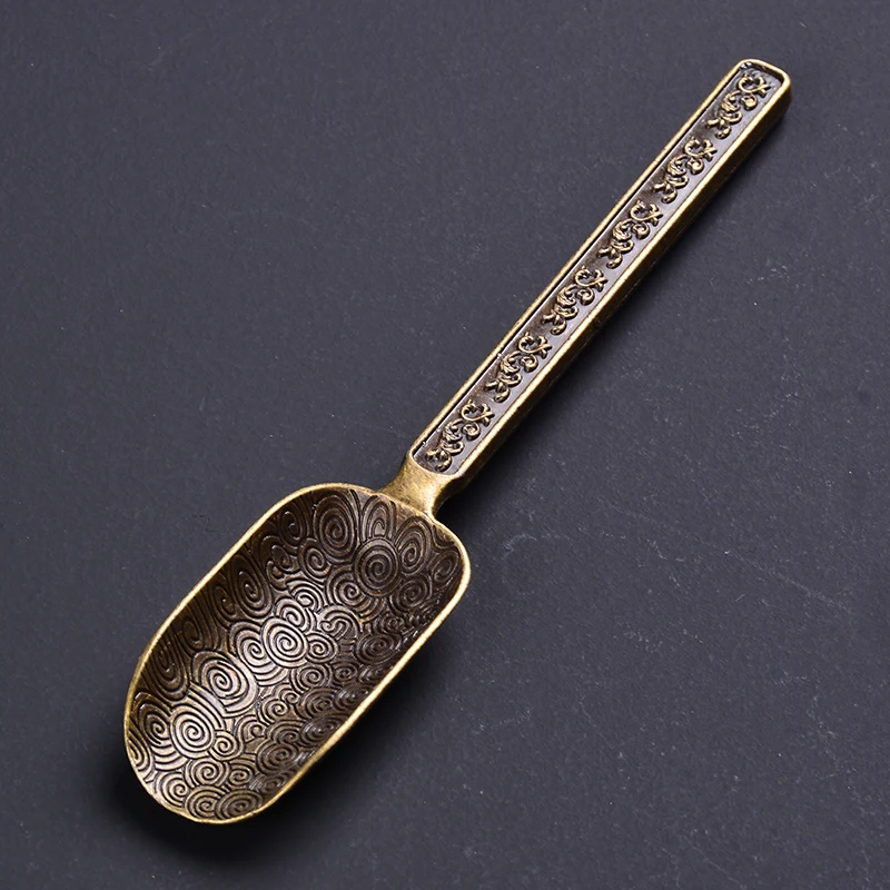 Чайный набор кунг фу чайная ложка Лопата лопата из медного сплава чайный