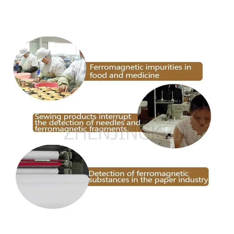 

220V Metal Detector Needle Detector Needle Inspection Machine Textile Chemical Industry Conveyor Clothing Assist Needle Detector