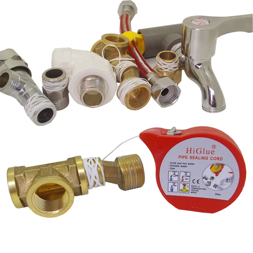 20 м X5PCS трубный уплотнительный шнур для насоса водяного газа масляного крана