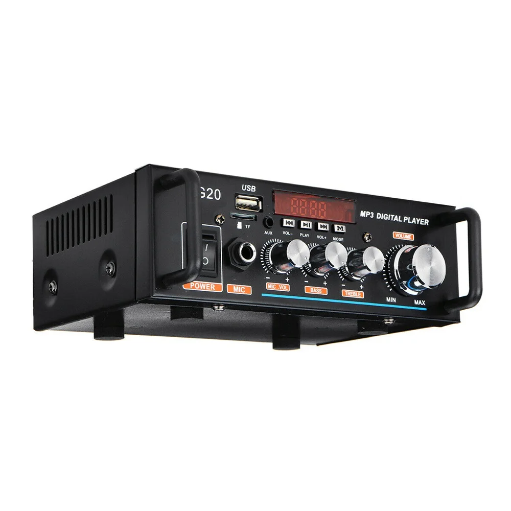 600 Вт Цифровой Hi Fi bluetooth аудио стерео усилитель Amp USB/FM/SD/Mic Home & Car|Операционные