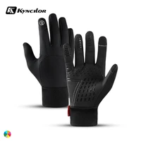 autumn winter men women gloves touchscreen waterproof windproof gloves unisex outdoor sports warm cycling hiking snow ski gloves
