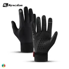Осенне-зимние мужские и женские перчатки водонепроницаемые ветрозащитные перчатки унисекс для сенсорного экрана уличные спортивные теплые перчатки для велоспорта туризма снега лыжного спорта