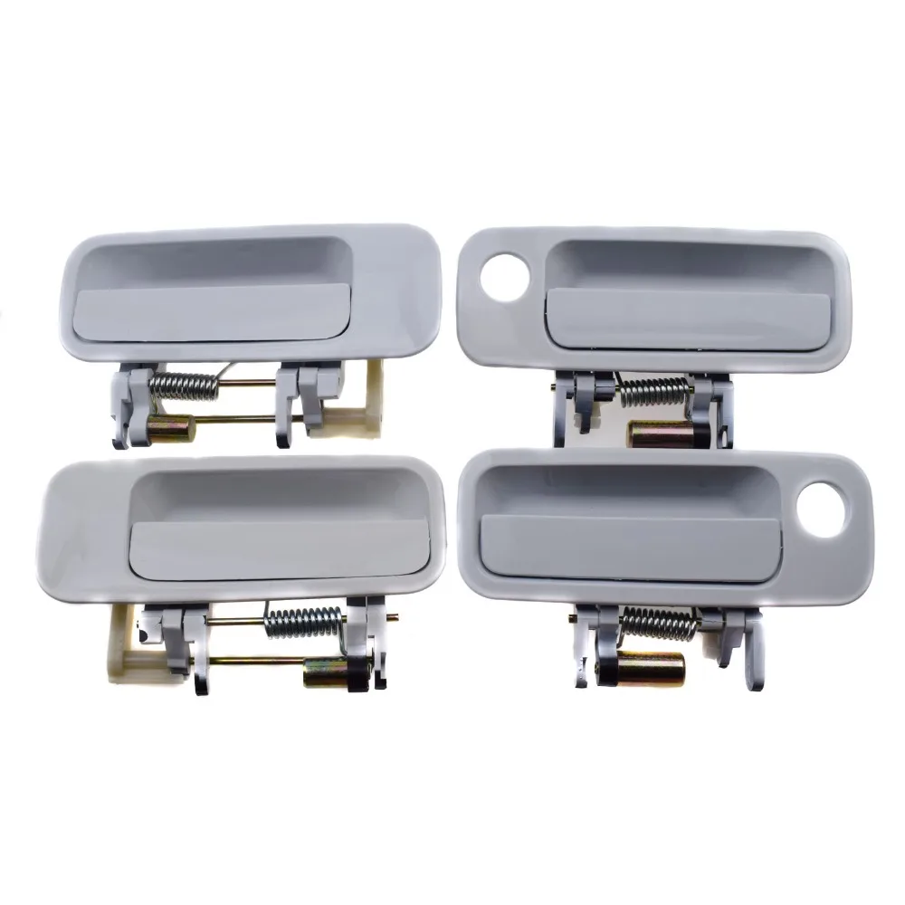 Наружные дверные ручки Белый Передний Задний правый левый для Toyota Camry 1997 2001