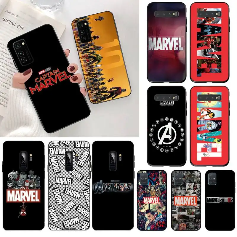 Чехол для телефона с принтом MARVEL DIY чехол Samsung S20 plus Ultra S6 S7 edge S8 S9 S10 5G|Бамперы| |