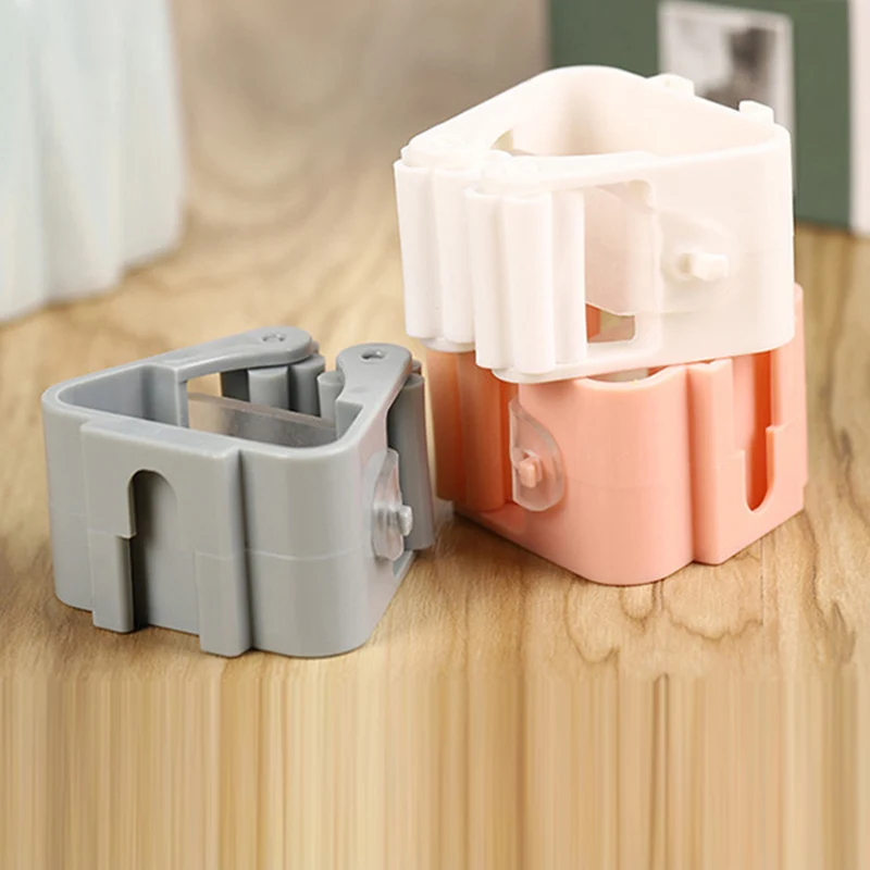 Пластиковый настенный держатель для швабры ванной комнаты органайзер кухонный