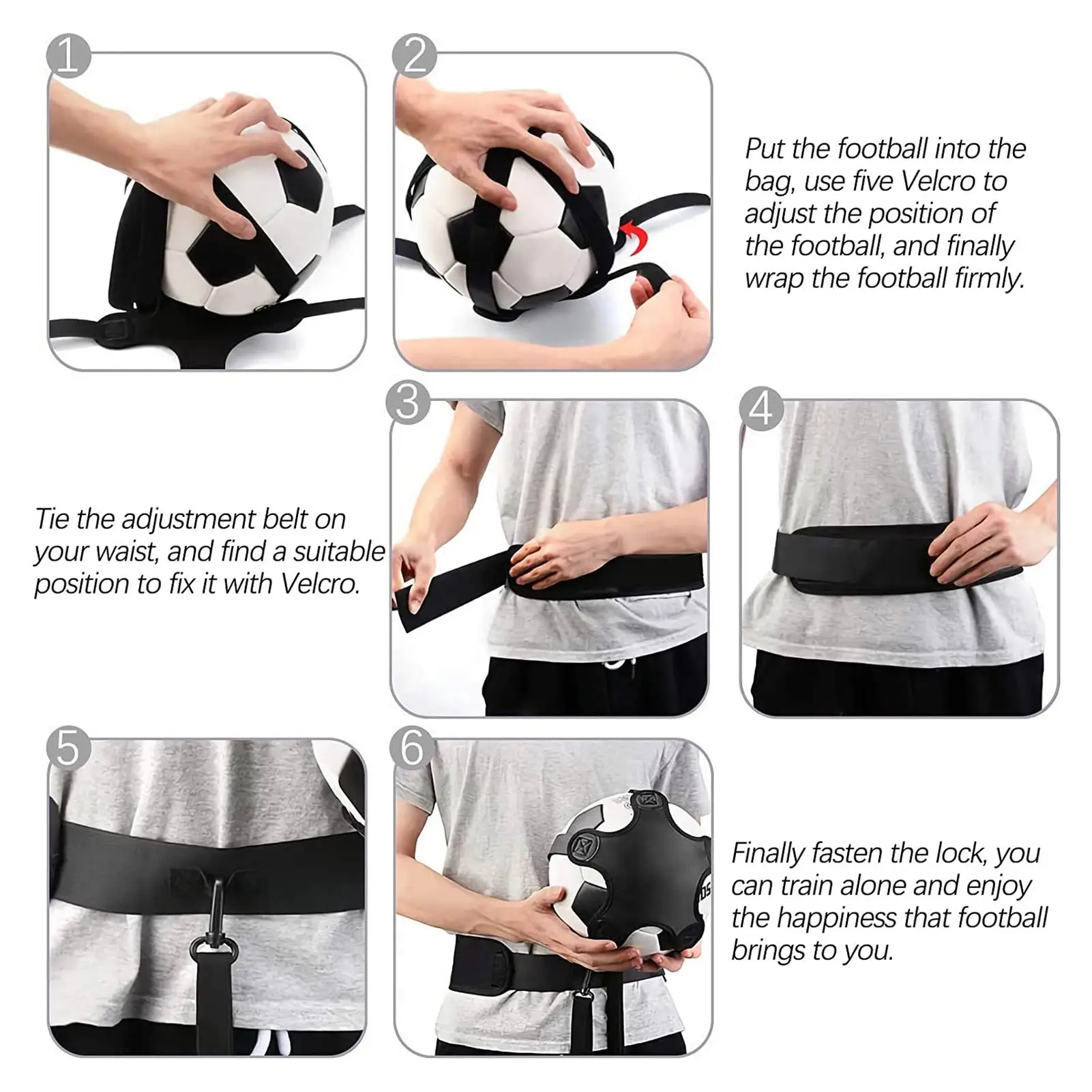 

Football Training Device Soccer Training Equipment Football Trainer Gifts Assist Kicking Ball Gifts For Football Lover Student