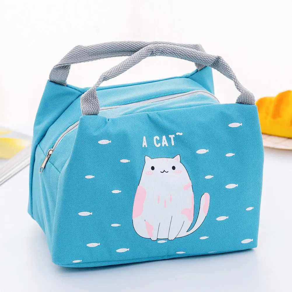 

Brand New Style Portable Oxford Waterproof Lunch Insulated Cooler Picnic Thermal Carry Storage Bag Zipper Lunch Boxs