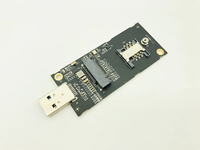 Сетевые карты USB Ethernet USIM адаптер NGFF M.2 ключ B к 3 0 карта для настольного ПК с sim