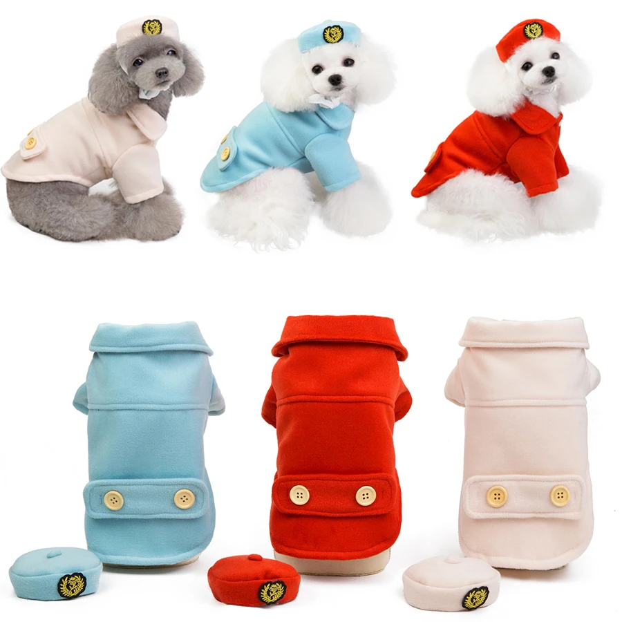 

Собака пальто, шерстяной жакет с капюшоном Щенок одежда принцессы шапка Apperal небольшой для средних и больших собак, весна, пальто и куртки, К...