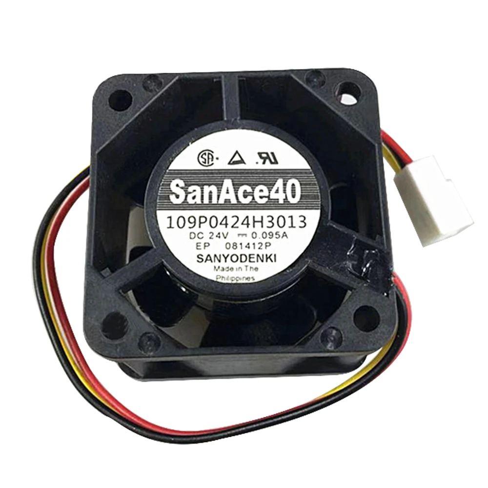 Новый оригинальный инверторный вентилятор Sanyo SanAce40 24 В 0.08A 109P0424H3013 4028|Системы HVAC и