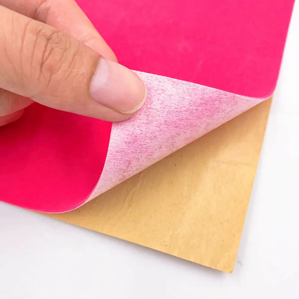 Самоклеящаяся Бархатная ткань с мягкой поверхностью 20 х15 см | Дом и сад