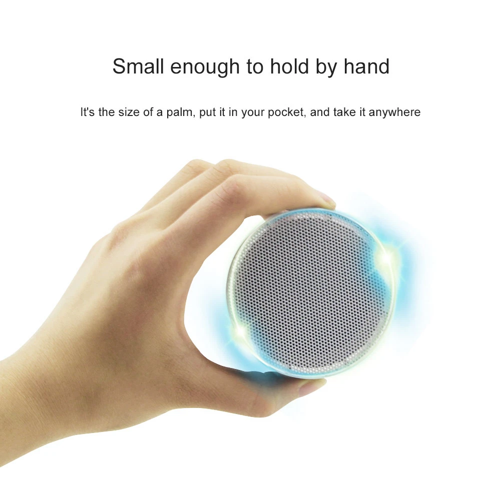 Металлическая Беспроводная Bluetooth Колонка CHYI с поддержкой TF карты|Портативные