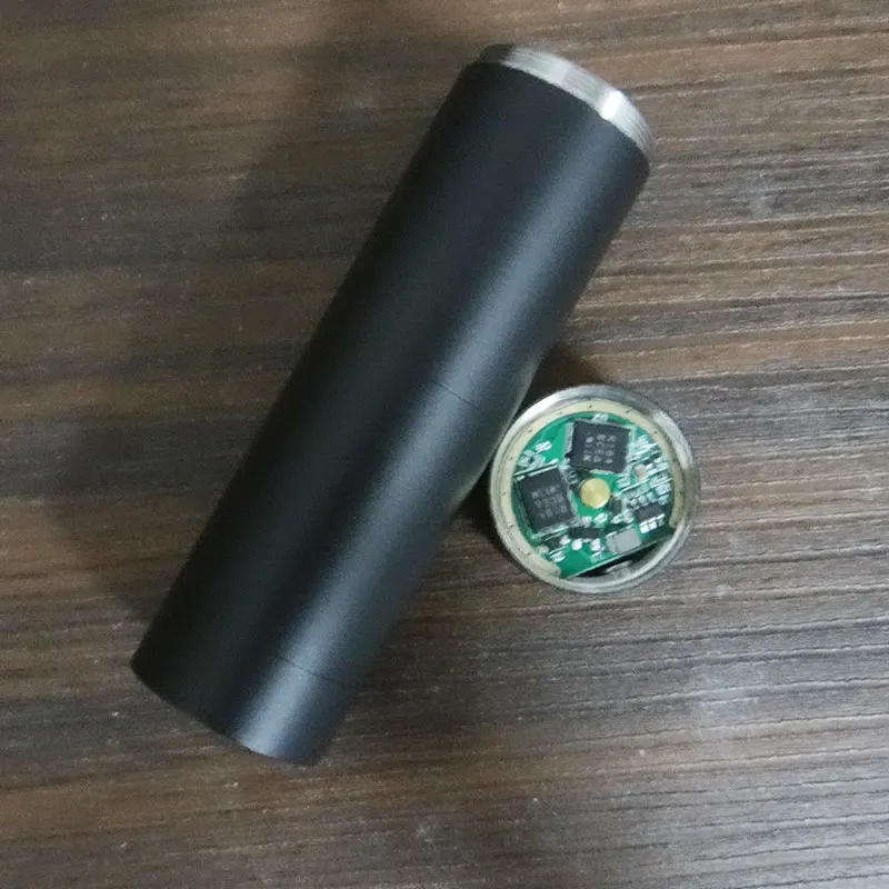 sxk Atto Mech Mod 2 Tube mods with chip match 18650 18350 battery 316 SS 22mm For RTA RDA RDTA vaporizer Mechanical |