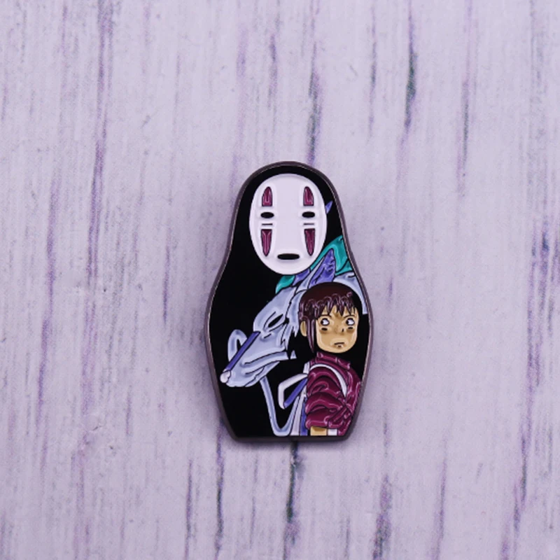 Эмалевая заколка для поклонников аниме идеальная коллекция | Украшения и