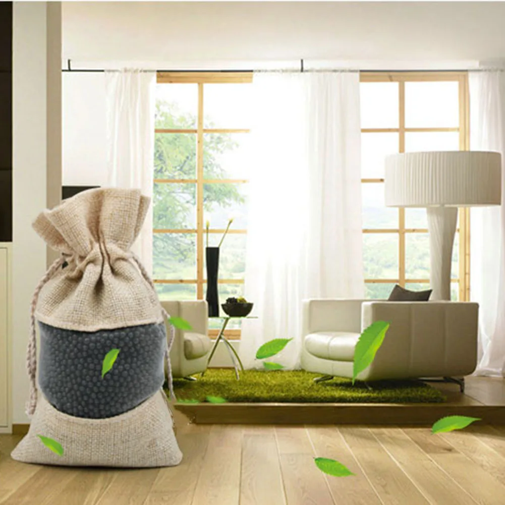 Офисный Eliminator бамбуковый мешок с активированным углем освежитель воздуха для