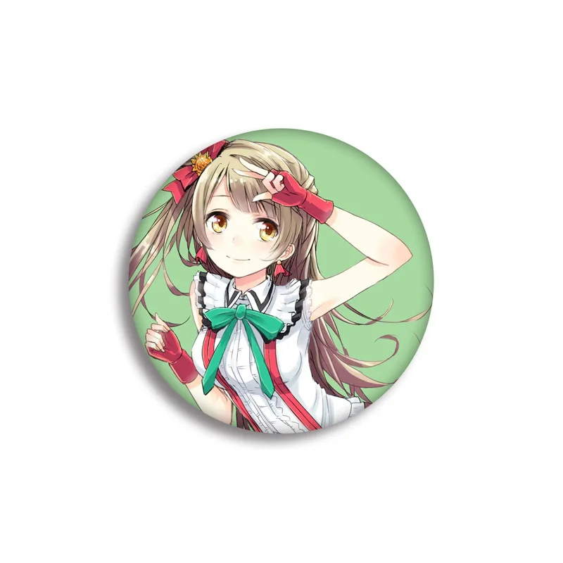 Kawaii Япония Love Live! Коллекционная брошь Lovelive Minami koдори Ядзава Нико Милая