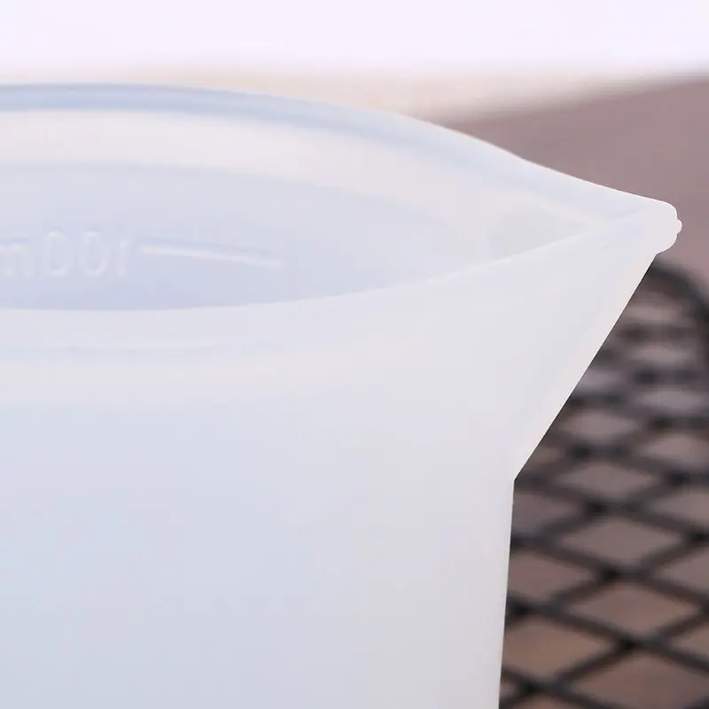 

14Pcs Silicone Mixing Cups Epoxy Resin Silicone Measuring Cups 100ml Plastic Droppers Pipettes Jewelry Making Tools