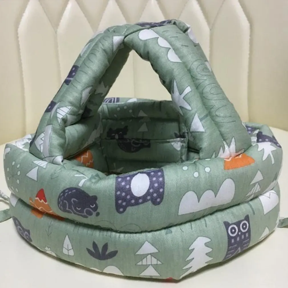 

Baby Toddler Cap Anti-collision Protective Hat Baby Safety Helmet Soft Comfortable Head Security&Protection Adjustable