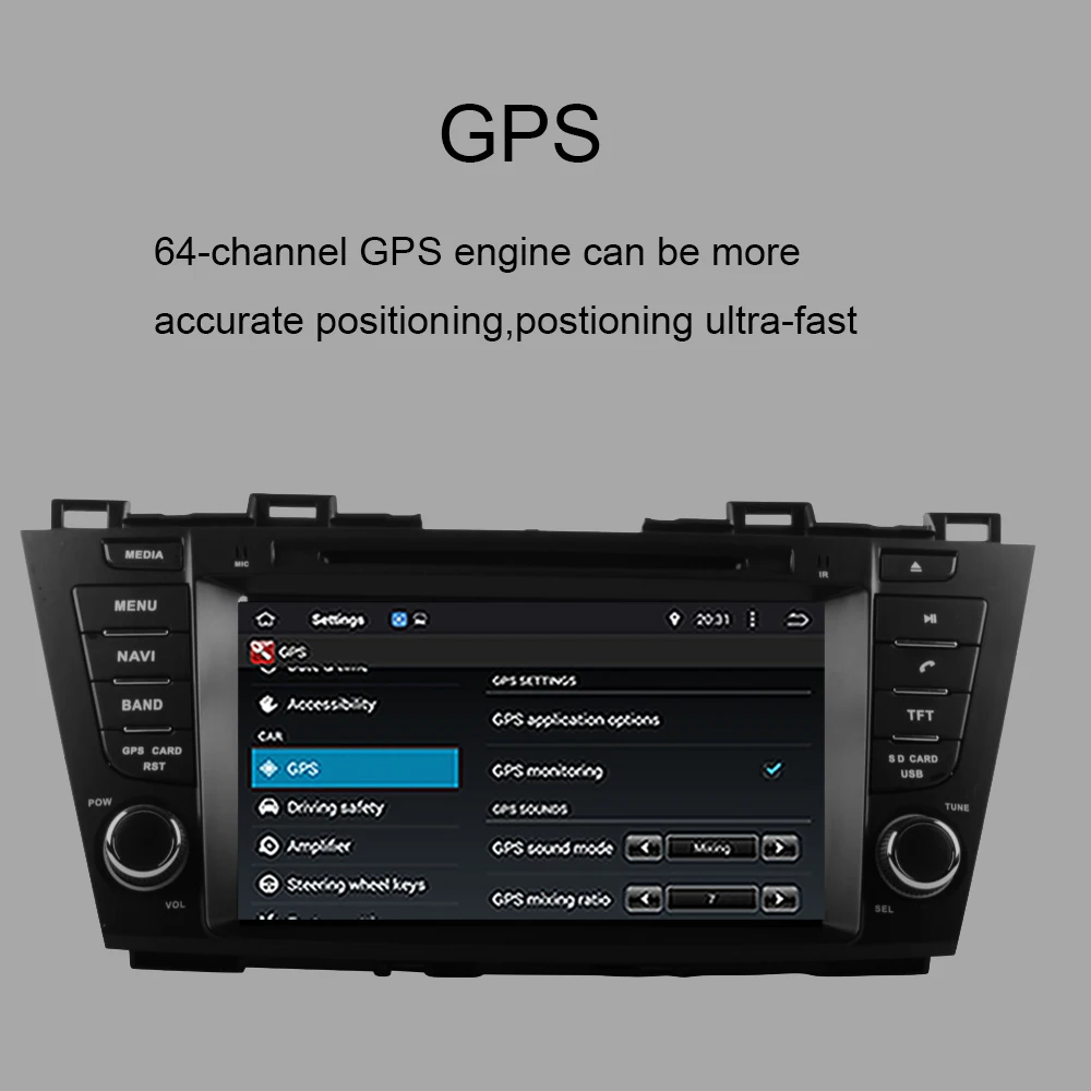 Android 10.0 Car GPS Navigation For MAZDA 5/Mazda Premacy 2010-2022 Radio DVD Player with Bluetooth WiFi Mirror Link | Автомобили и