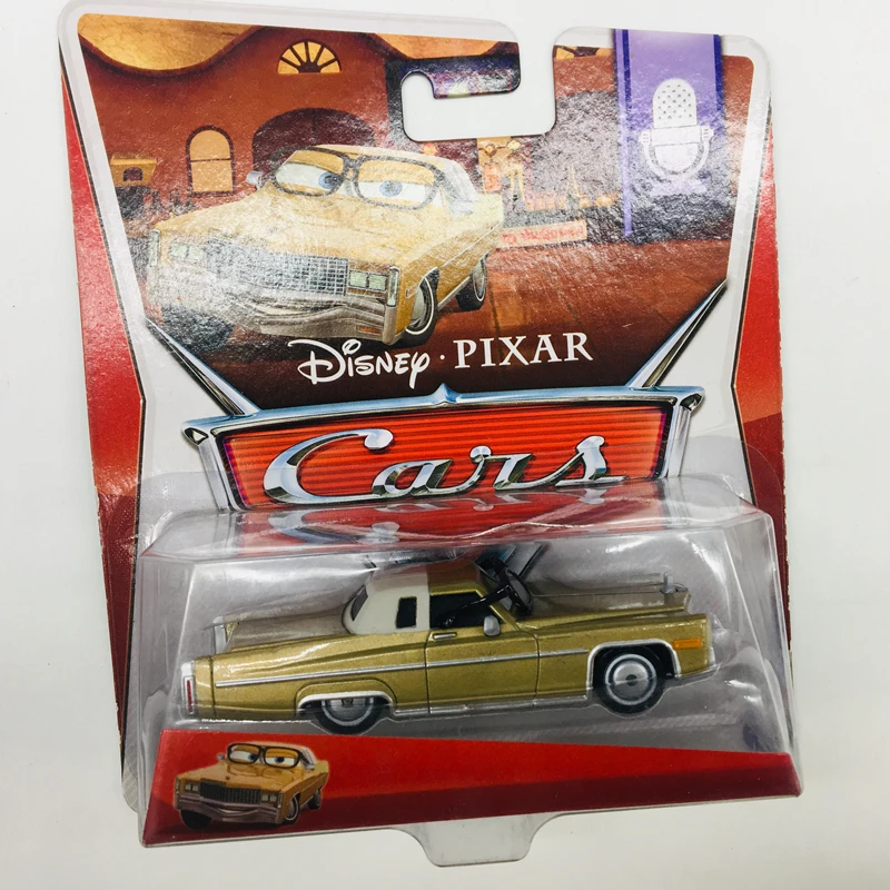 Редкие автомобили disney Pixar Mel Dorado& Flash& Chisak Mattel металлическая литая под давлением игрушечная машина 1:55 абсолютно новая Car2& Car3 - Color: MEL DORADO