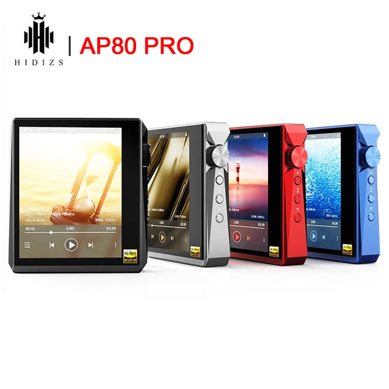 Портативный музыкальный плеер Hidizs AP80 PRO Hi Res dual ESS9218P Bluetooth MP3 USB DAC DSD64/128 Apt X/LDAC