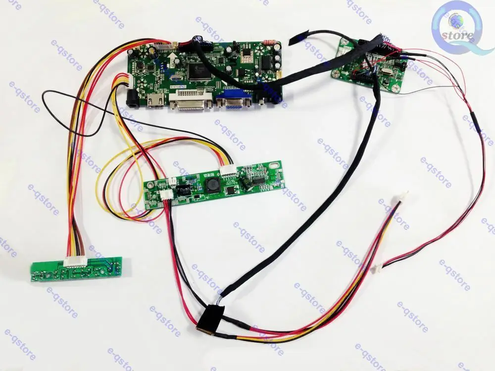E-qstore: переработанный ЖК-дисплей LM215WF3(SD)(C2) своими руками-плата преобразователя eDP