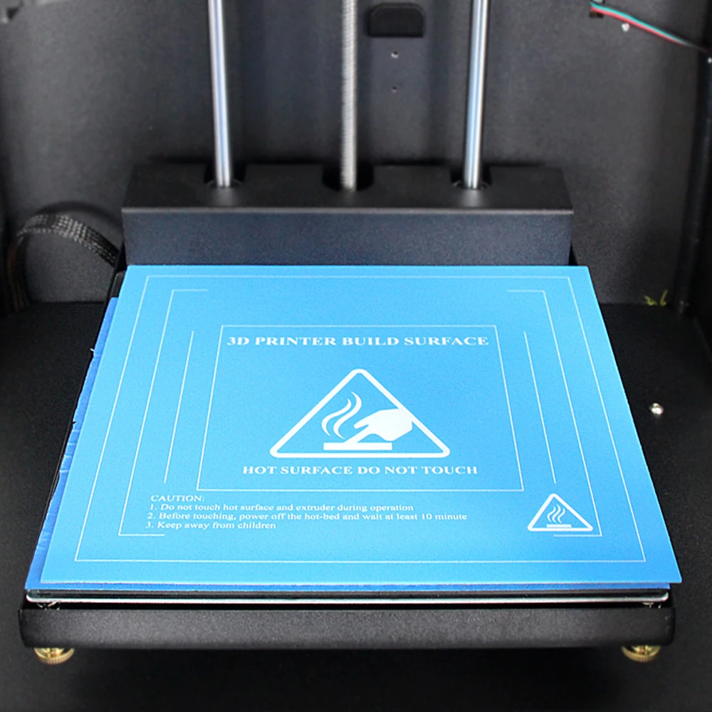 3D Принтер Горячая кровать пленка 235*235 мм Магнитная платформа термонаклейка анти-бордюр высокая температура для CR-10 CR-10S Ender3