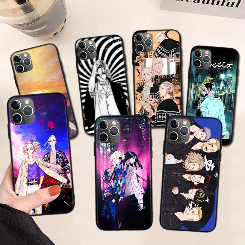 

Anime Tokyo Revengers Manga Case For iPhone 13 Pro Max 11 12 Pro XS Max XR X 7 8 6 6S Plus 13 Mini SE 2020 Cover Coque Funda