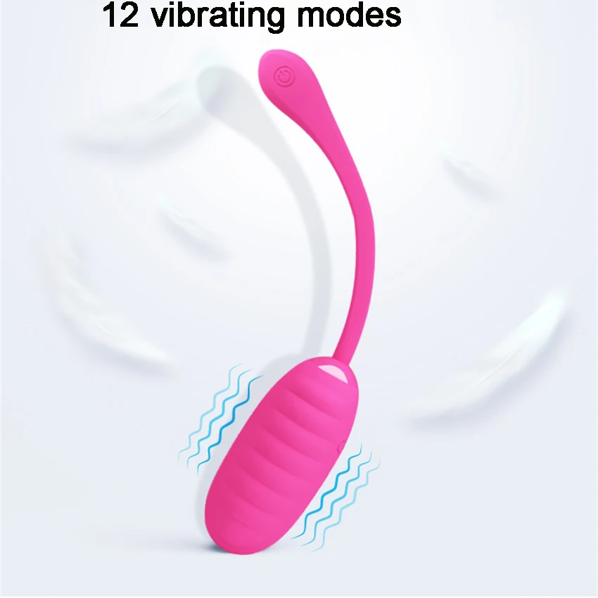 Перезаряжаемый сексуальный силиконовый вибратор яйцо женский секс продукт