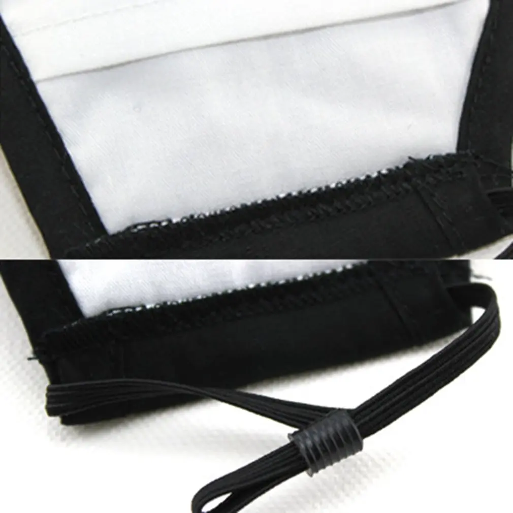 

Hot Sale Masks Cotton Black Mouth Mask Anti Dust Activated Carbon Filter Windproof Face Masks Care Adult Cotton Mask