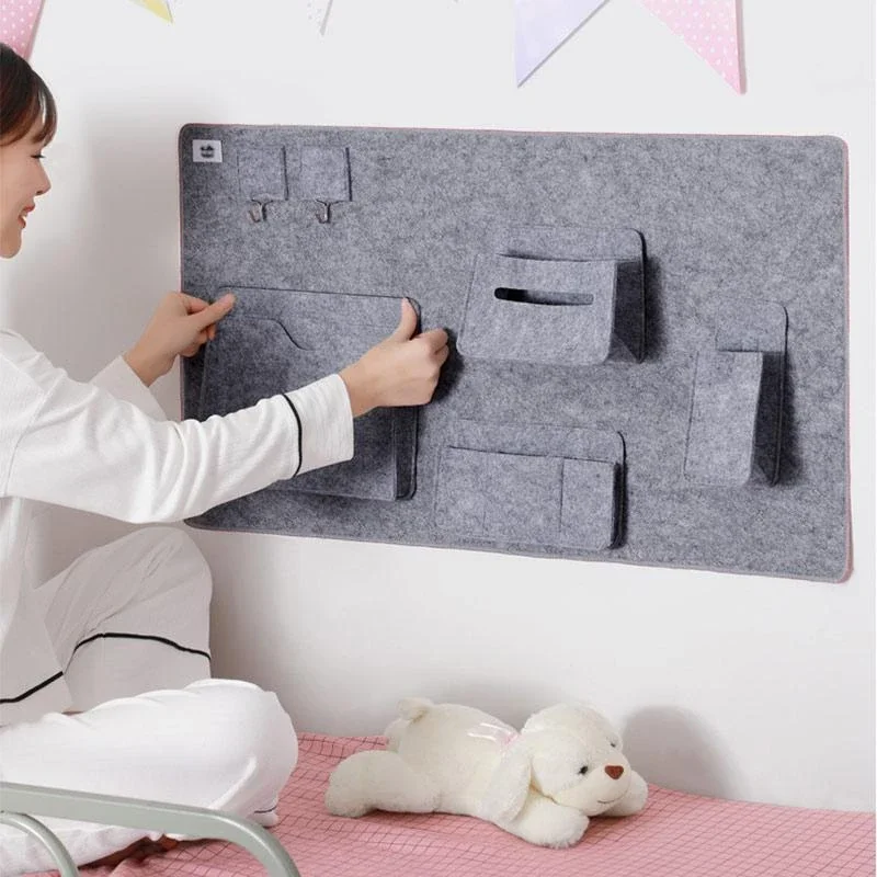 Фетровый Органайзер сделай сам фото на стену с надписями сообщениями фетровая