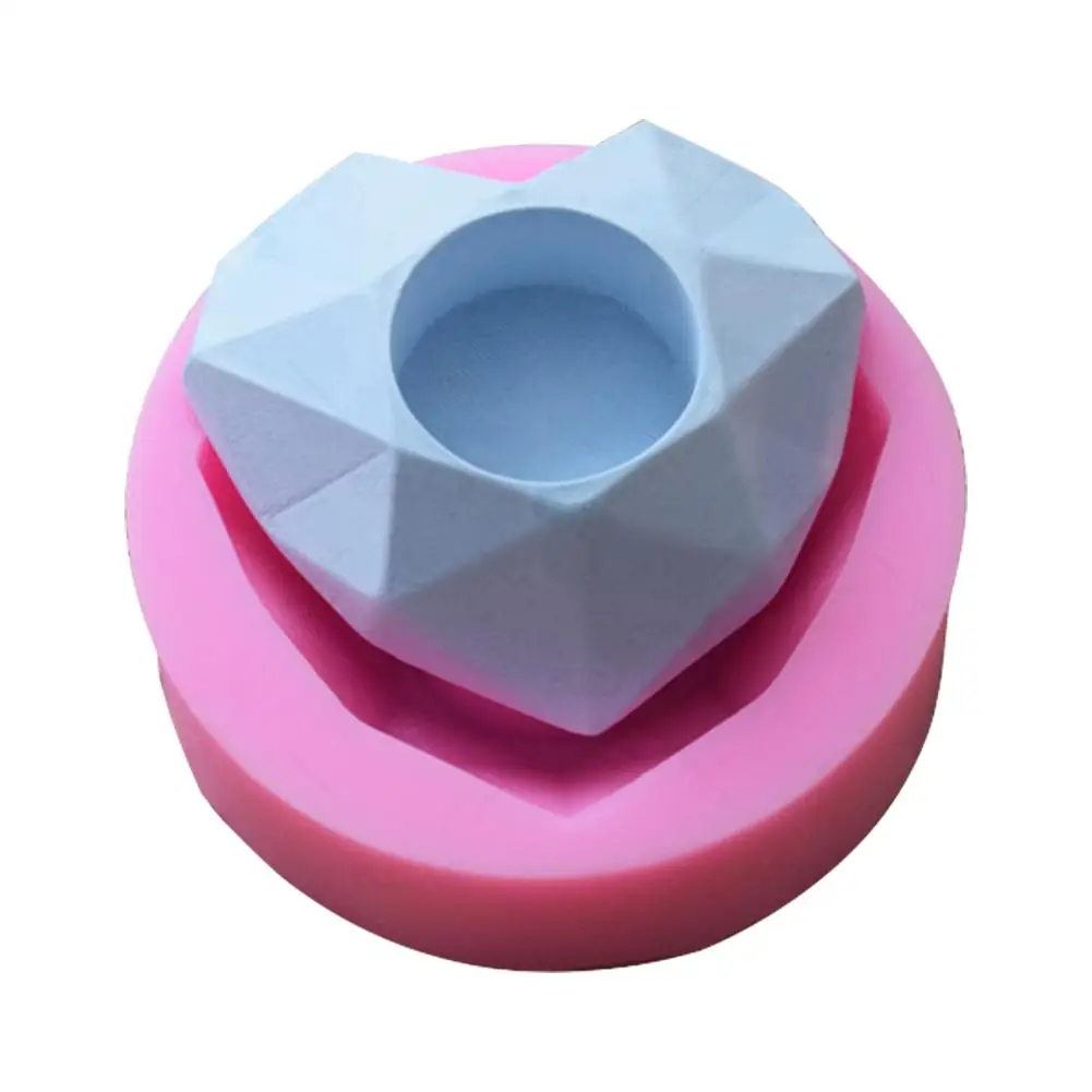 Форма в форме сердца d цемент мясистый цветочный горшок форма для растений горшке