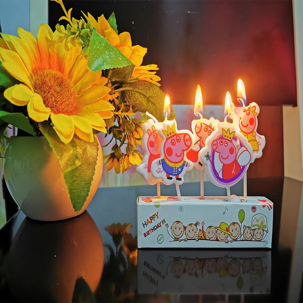 Новый товар праздничные свечи на день рождения с героями мультфильмов необычные