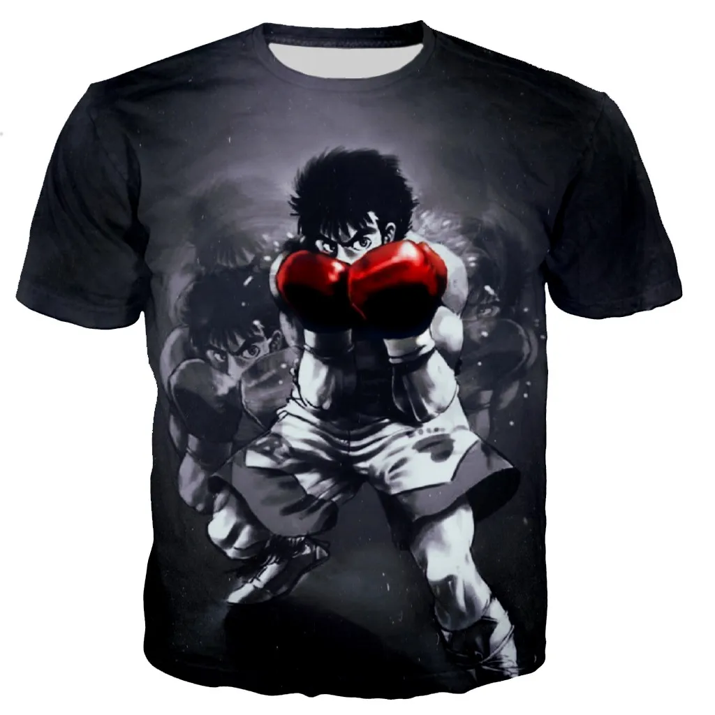 

Hot Sale Anime Hajime No Ippo Men/women New Fashion Cool 3D Printed T-shirts Casual Style Tshirt Streetwear Tops