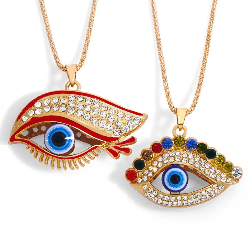 

Trendy Evil Eye Necklace Pendant Jewelry For Women Choker Collier Bijoux Femme Collares Kpop Colar Naszyjnik Ketting Streetwear