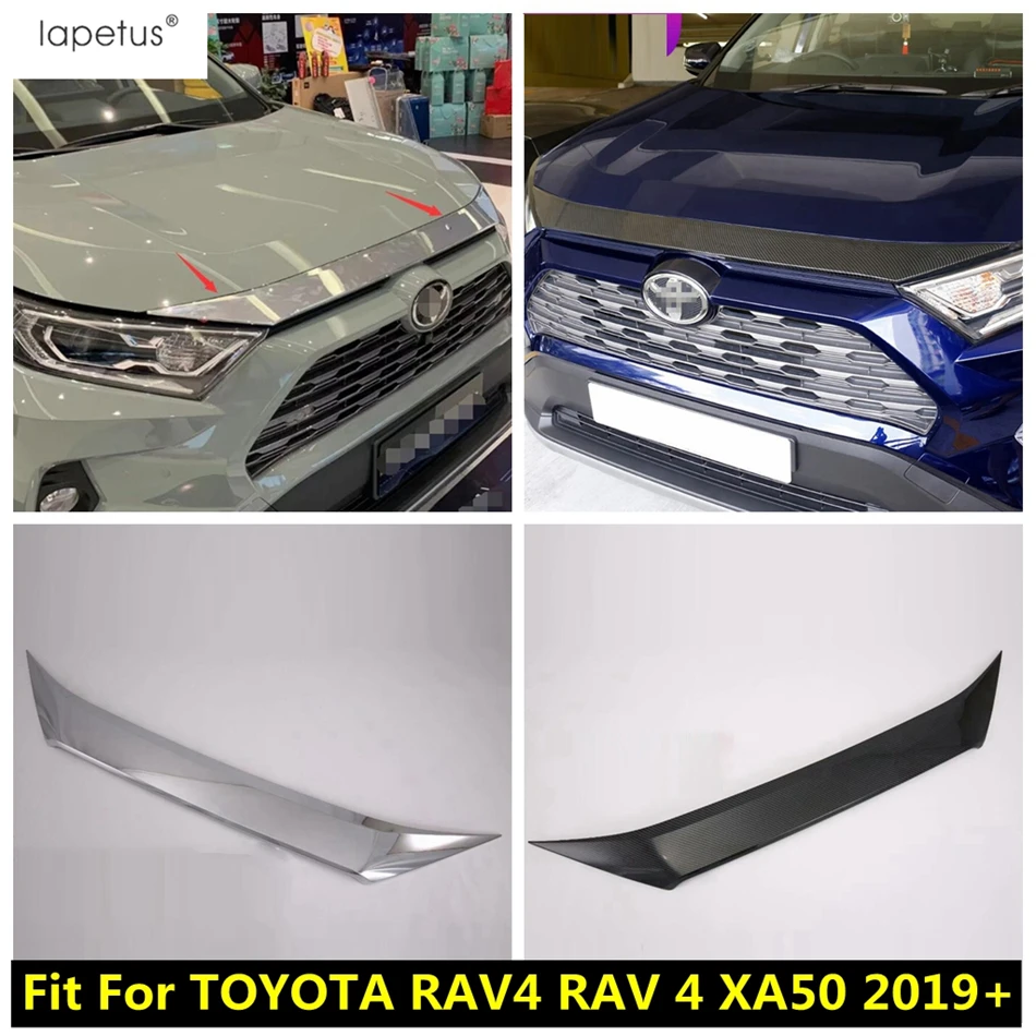 Аксессуары Lapetus подходят для TOYOTA RAV4 RAV 4 2019 2020 2021 ABS передняя решетка двигателя