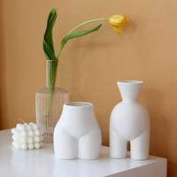 woman ass vase decoration home body art ceramic flower pot jarrones decorativos moderno sculpture crafts living room decor