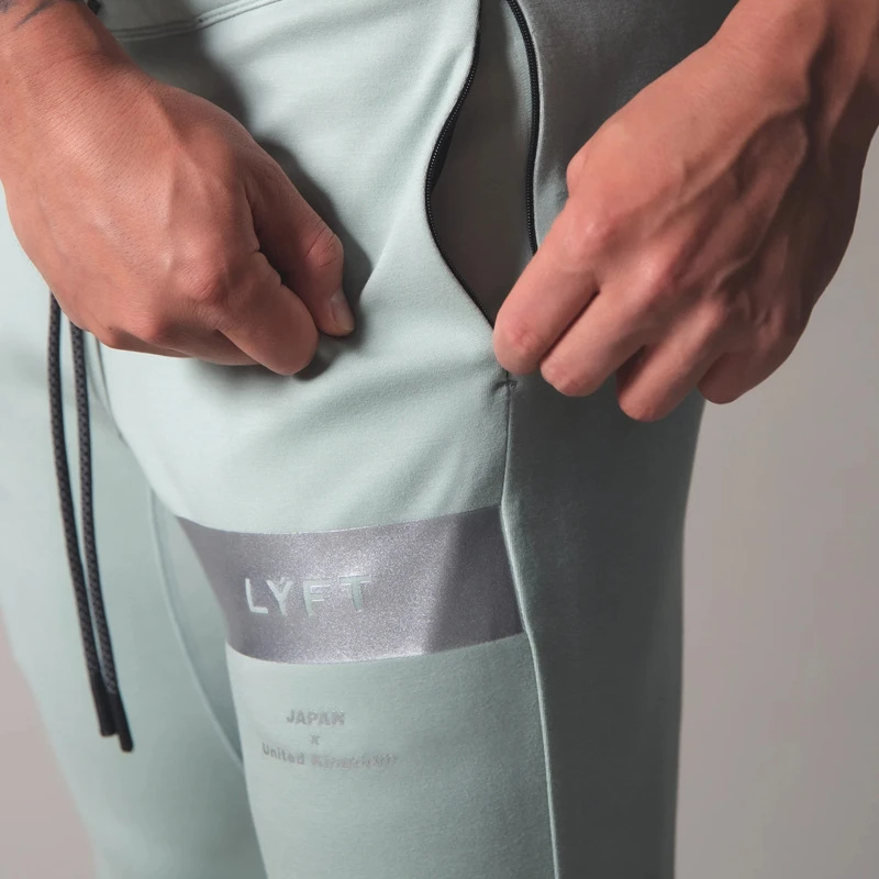 Брюки мужские спортивные с принтом хлопковые Джоггеры для фитнеса и