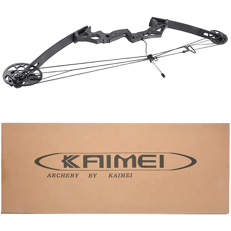 35-50lbs стрельба из лука соединение лук Kaimei C50 одиночные конечности шкив и