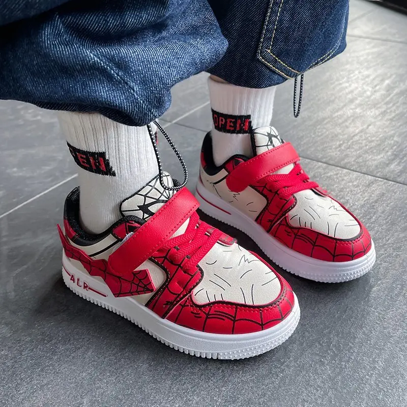 

Children Running Sneakers 2021 Spring Breathable Mesh Kids Sports Shoes Mecha Cartoon Fashion Boys basket Shoes Chaussure Enfant
