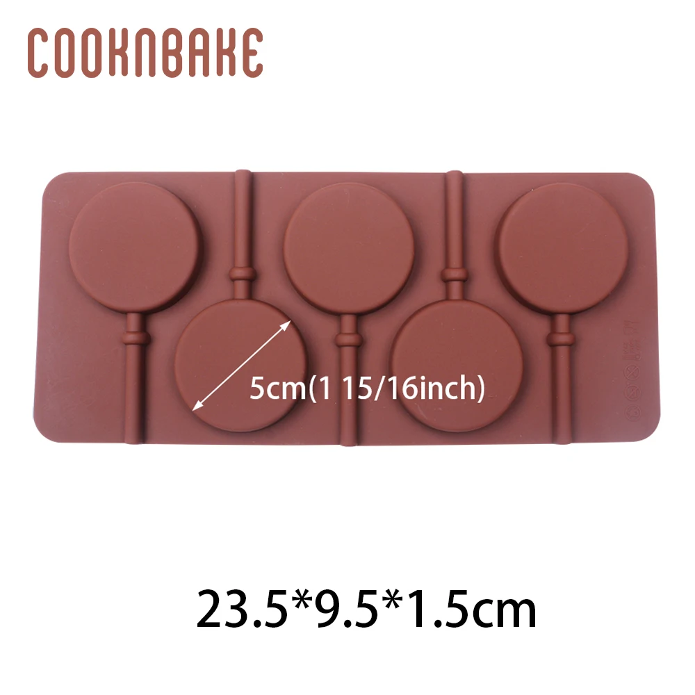 CDY-046 COOKNBAKE силиконовые формы для леденцов круглые леденцы конфеты торт кондитерские формы силиконовые формы для шоколада леденцы Поп украшения торта - Цвет: CDY-046