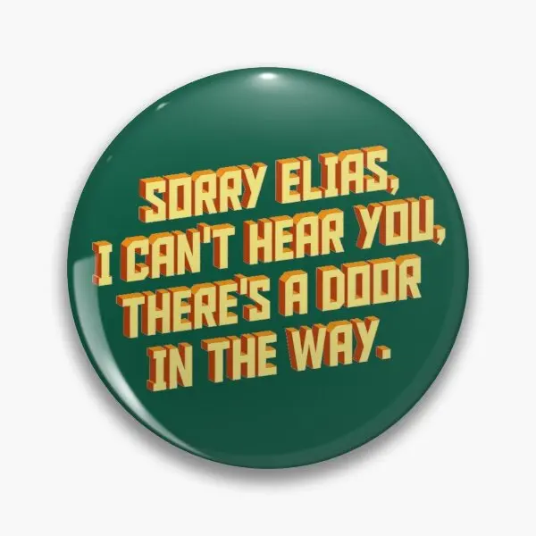 

Sorry Elias lsf Soft Enamel Pin Funny Hat Clothes Badge Lapel Pin Gift Cute Cartoon Lover Collar Women Brooch Creative Decor