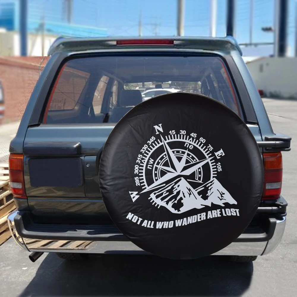 Универсальный чехол из ПВХ и кожи для запасных колес защитная сумка Jeep