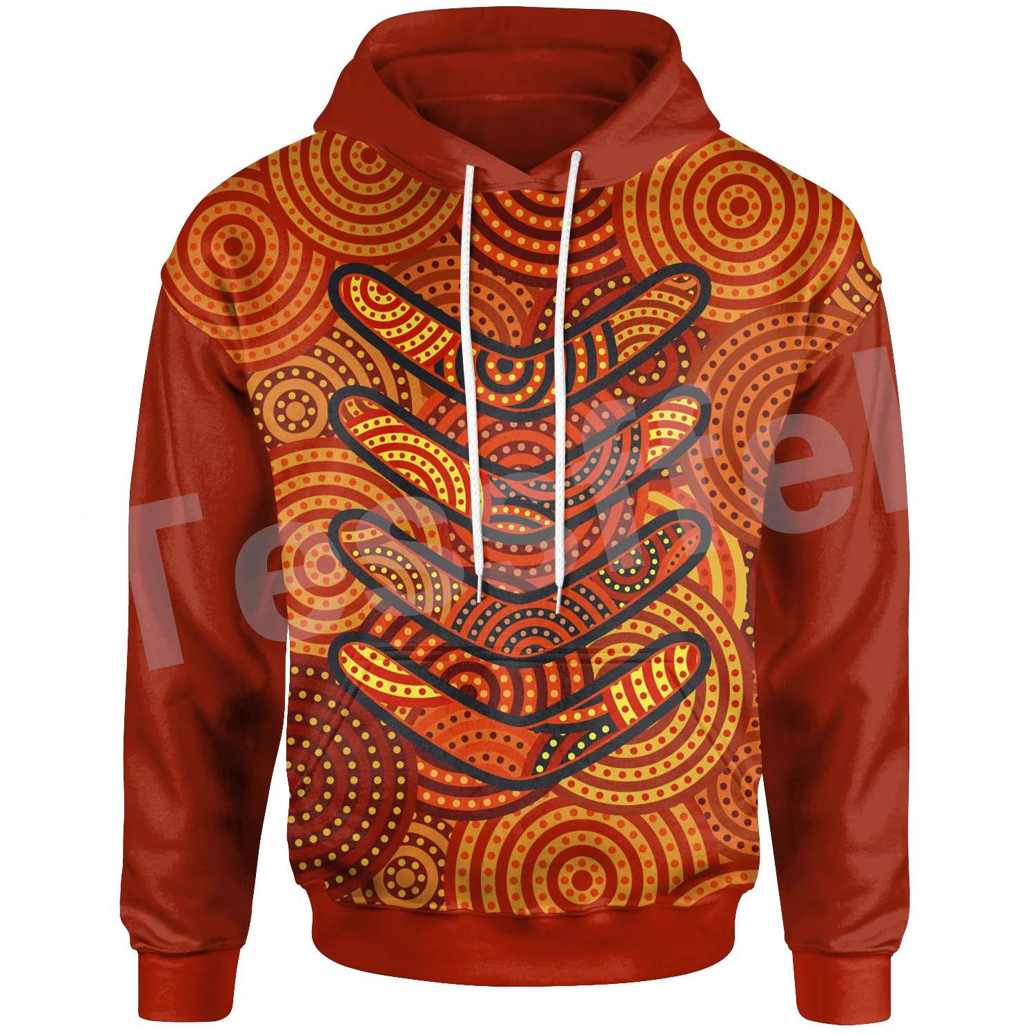 

Tessffel Australia Aboriginal Art Culture Kangaroo Country Flag Harajuku NewFashion Tracksuit 3DPrint Funny Hoodies Men/Women A5