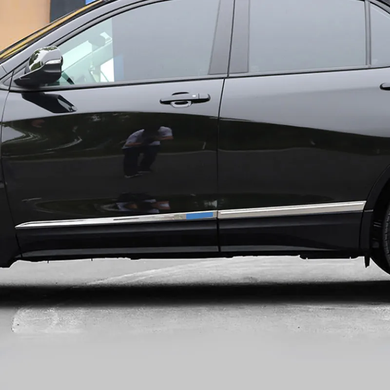 Hivotd Отделка боковой двери кузова Декоративная полоса внешние аксессуары